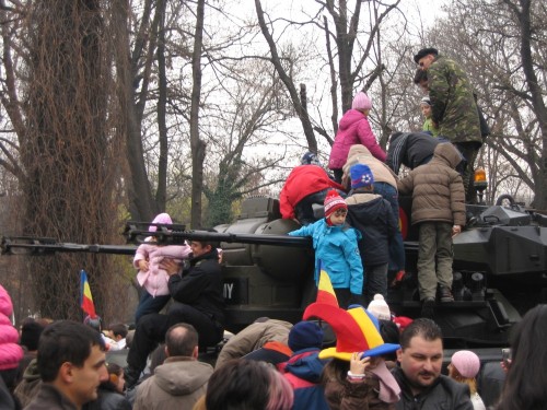 Parada militara, Bucuresti, 1 dec 2009
